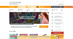 Desktop Screenshot of enseignants.hachette-education.com