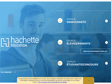 Tablet Screenshot of hachette-education.fr