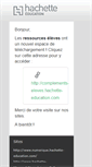 Mobile Screenshot of amimelycee-prof.hachette-education.com