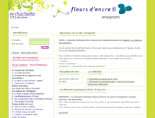 Tablet Screenshot of fleursdencre6-prof.hachette-education.com