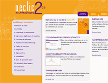 Tablet Screenshot of decliclycee2.hachette-education.com