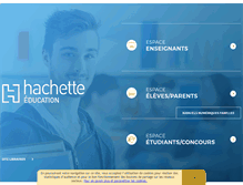 Tablet Screenshot of hachette-education.com