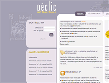 Tablet Screenshot of decliclycee-prof.hachette-education.com