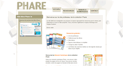 Desktop Screenshot of phare-prof.hachette-education.com